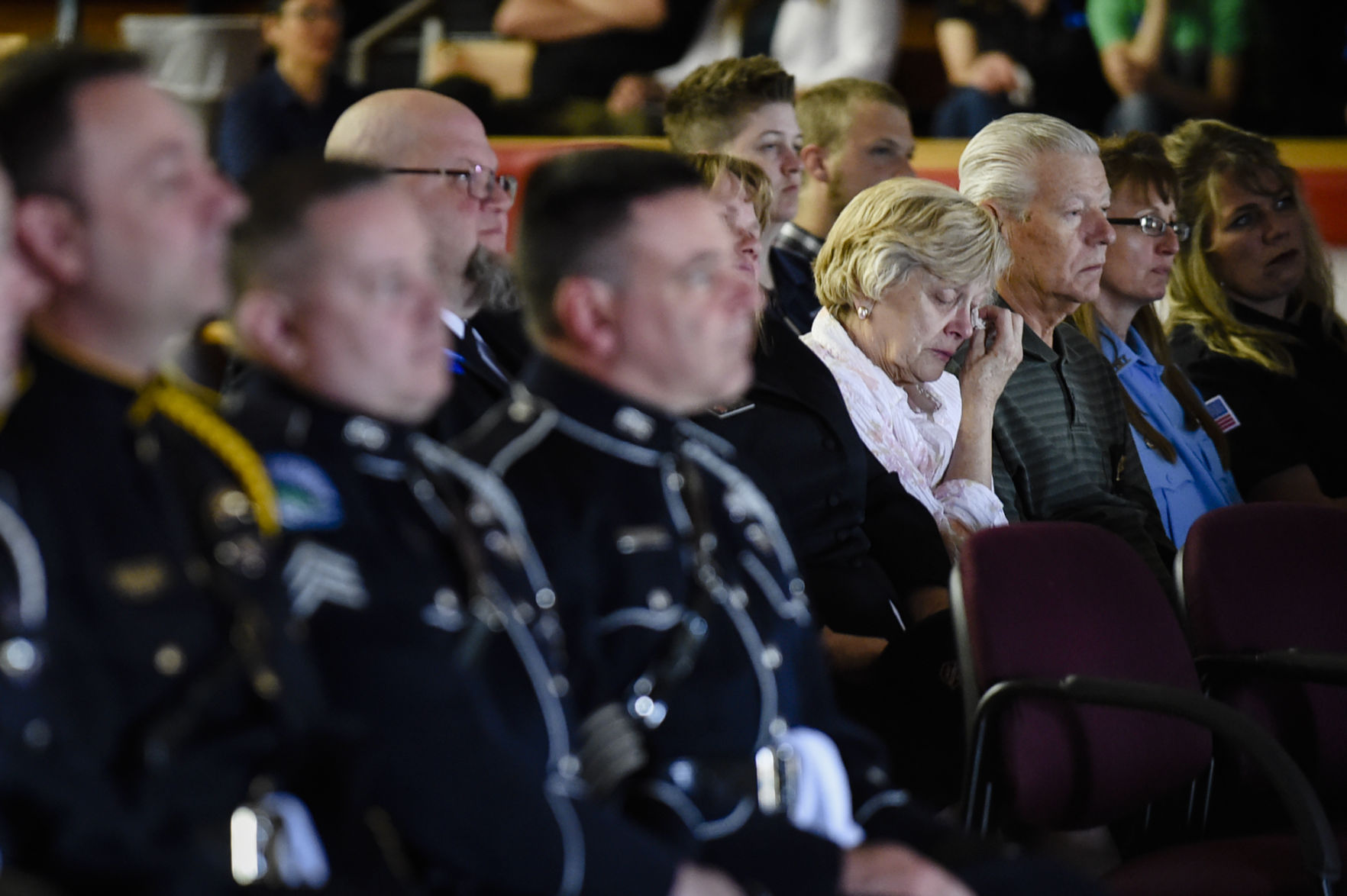 tears at memorial